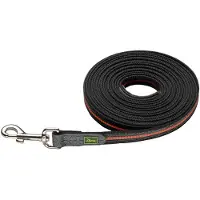Hunter Trackingleash Visby Super Grip Guinzagli per cani (Länge 10 m - Breite 2,0 cm, orange)