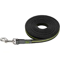 Hunter Trackingleash Visby Super Grip Guinzagli per cani (Länge 10 m - Breite 2,0 cm, giallo)