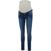 Mamalicious Jeans 'Mllola' blu denim / grigio sfumato