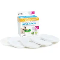 Catit Filtro Per Fontana Triple Action 5 Pezzi