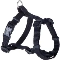 Hunter Harness Ecco Sport VR Imbracatura per cani (Hals 54-87 cm, Bauch 59-100 cm - Breite 2,5 cm, nero)