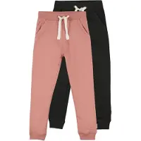 Minymo Pantaloni antracite / rosa