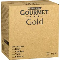 Purina Cibo Umido Per Gatti Gourmet Tartallette 8x85g Oro 12 Unità