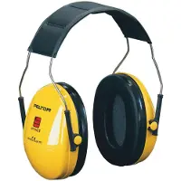 3M PELTOR Optime I Cuffie, 27 dB, gialle, con archetto, H510A-401-GU