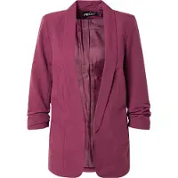 Pieces Blazer borgogna