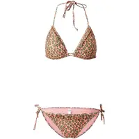 Shiwi Ladies Liz Bikini Set Tropical Tiger Online Strawberry Pink Taglia: 42 | Bikini Outlet | Donna | Rosa