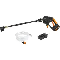 WORX WG620E, compatto, batteria, 6 m, alta pressione, nero, arancione, 1 utente