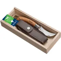 Opinel Mushroom Knife Gift Set with Case Coltelli oak