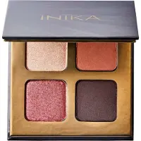 Inika Organic Eyeshadow Quad Fiori 8 g — Palette di Ombretti