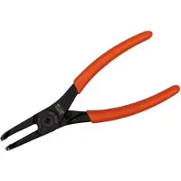 Bahco Pinza Per Anelli Elastici Interni Con Ganasce Curve A 90° E Finitura Fosfatata 127 Mm