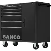 Bahco Carrello Classico C75 Con Sei Cassetti E Armadietto Laterale 986 Mmx501 Mmx1100 Mm
