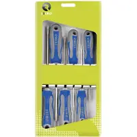 Irimo Set di 5 cacciaviti: 2 a taglio, 2 a taglio diritto, 2 PZ, confezionati in una scatola di cartone
