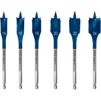 Bosch EXPERT SelfCut Speed Set di Mecchie a spada 14 / 24 mm - 6 pz. ( 2608900332 ) per legno