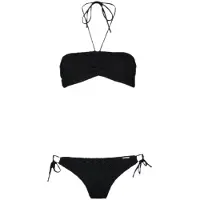 Shiwi Ladies Bikini Bandeau Crochet Solid Black Taglia: 34 | Bikini Outlet | Donna | Nero