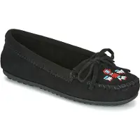 Minnetonka Mocassino 'Thunderbird' giallo / nero / bianco