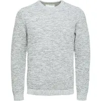 Selected Pullover A Maglia Uomini Grigio L