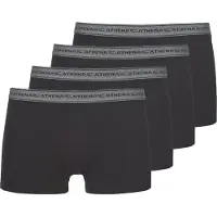 Athena Boxer BASIC COTON uomini - Nero - EU XL