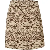 Another Label Varme Turtle Skirt Brown Rice Turtle Taglia: XS | Minigonne Outlet | Donna | Marrone