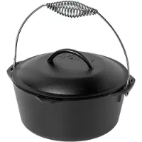 Lodge Dutch Oven con manico spirale L8DO3, contenuto appross. 4.7 L