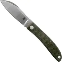 FOX Knives Livri FX-273 Green Canvas Micarta coltello da tasca slipjoint