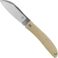 FOX Knives Livri, M390, Natural Jute Micarta, 273MI coltello da tasca