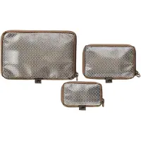 Tasmanian Tiger TT Mesh Pouch Set VL Set borse grigio