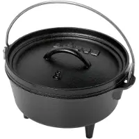 Lodge Camp Dutch Oven con coperchio L8CO3, contenuto appross 1.9 L