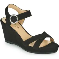Jb martin Sandali con zeppa QUERIDA donne - Nero - 37