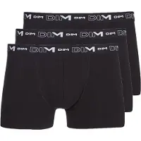 Dim Boxer COTON STRETCH X3 uomini - Nero - T5
