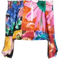 Desigual Camicetta BLUS_TRAVIS donne - Multicolore - EU S