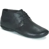Camper per donna. K400221-004 Stivaletti Nina destra in pelle nera (36), Nero, Basso, Stringhe, Casual