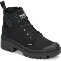 Palladium Sneakers alte PALLABASE TWILL donne - Nero - 36