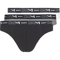 Dim Slip COTON STRETCH X3 uomini - Nero - T7