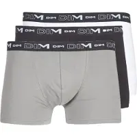 Dim Boxer COTON STRETCH X3 uomini - Nero - T5