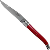 Laguiole 1211INTCROUB 11cm, red micarta, coltello