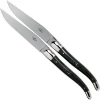 Laguiole T22MINBF set di coltelli da bistecca in corno lucidato 2 pezzi