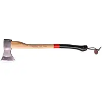 Adler Canoe Axe, rosso-nero, ascia da trekking