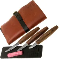 BeaverCraft Premium Whittling Sloyd Knives Set S19X set per intagliare il legno