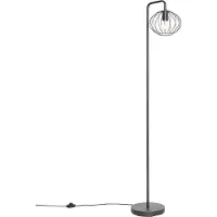 QAZQA Lampada da terra di design, nera, 23 cm, Margarita