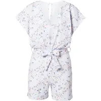Sisters point Tuta jumpsuit 'V.PLAY3' blu / lilla / albicocca / bianco