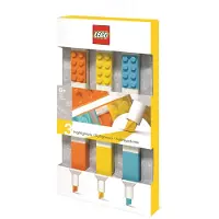 Joy toy Evidenziatori Lego Confezione Da 3 Mattoncini Marcatore