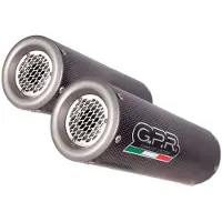 Gpr Exhaust Systems Silenziatore Omologato M3 Poppy Ducati Monster 696 08-14 Ref:d.77.m3.pp Stainless Steel Slip On