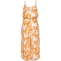 s.Oliver Tuta jumpsuit arancione / bianco