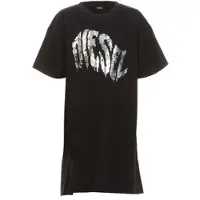 Diesel Abito corto DBOWLY ragazza - Nero - 8 ans