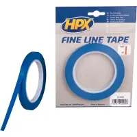 Hpx Nastro per linee sottili (nastro adesivo) - blu 9 mm x 33 m