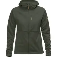 Fjällräven Women's Abisko Trail Fleece Giacca in pile Donna (XS, olivia)