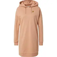 Lyle & Scott Hoodie Dress W795 Dusty Peach Taglia: 6 | Abiti Midi Outlet | Donna | Arancia