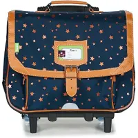 Tann'S Cartella con rotelle ETOILE MARINE TROLLEY CARTABLE 38CM ragazza - Blu - Unica