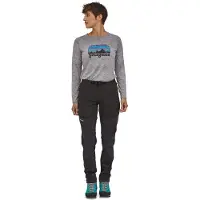 Patagonia Women's Altvia Alpine Pants Pantaloni da trekking Donna (44, grigio)