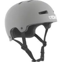 TSG Evolution Solid Color Casco per bici (S/M - 54-56 cm, grigio)